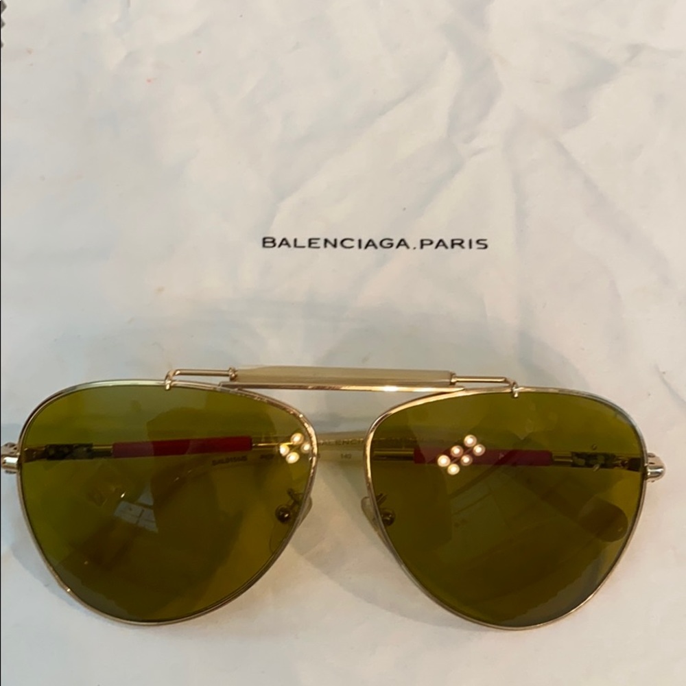 Balenciaga aviators, sunglasses